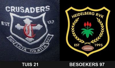 Heibi stap 15 keer oor Crusaders se doellyn