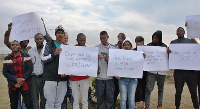 Aksie teen vismeelfabriek