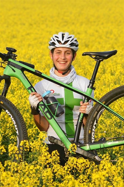 Curro cyclist sets the pace
