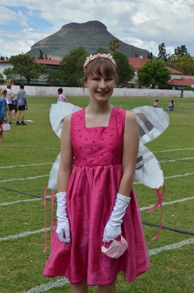 Laer Volkskool dra pienk vir kankerbewusmaking