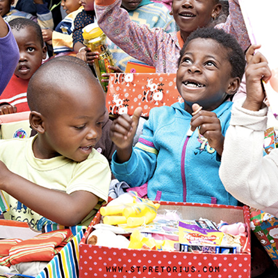 Santa’s shoeboxes need to be filled