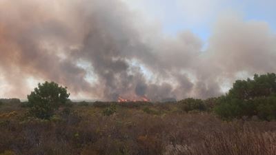 Bitouville fire update