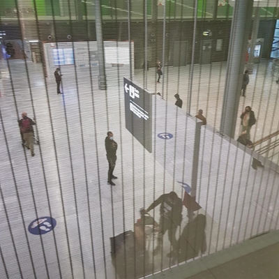 Air travel in the time of a pandemic