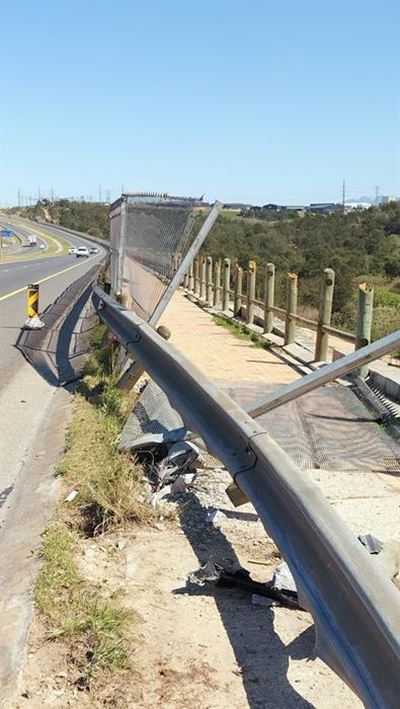 Destruction along the N2