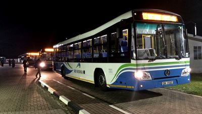 Roadworks affecting bus service Monday night 
