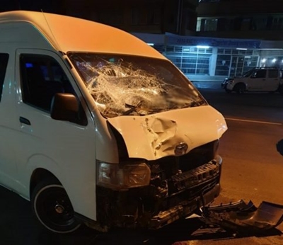 Pretoria pedestrian hit by taxi, dragged several metres