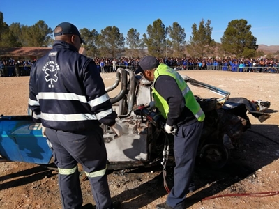 Accident simulated at Cradock school      