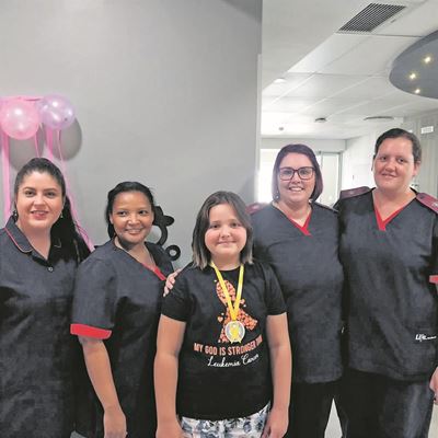 Jana se chemo klaar na meer as twee jaar