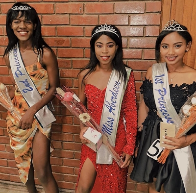 Three of Aberdeen's beauties take a bow