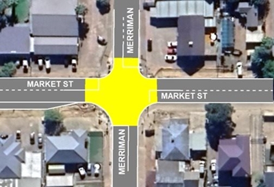 Market street intersection upgrades