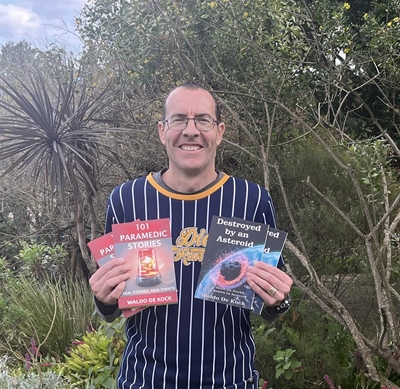 From ambulance to author: Local paramedic writes two books