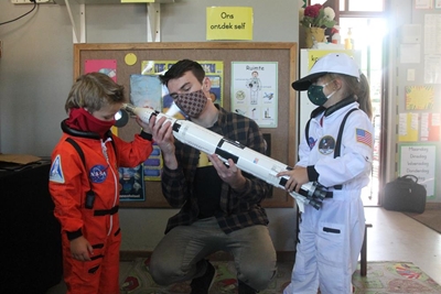 Nasa hier kom slimkop Marcus