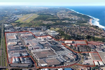 Toyota resumes production at its plant in Durban