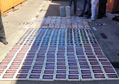 SARS Customs and SAPS seize 300 kg of cocaine