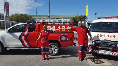 Duo pay tribute to first responders