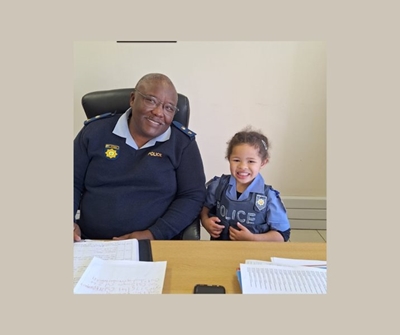 'Officer' Emily reports for duty