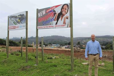 Mall sold before it is built?