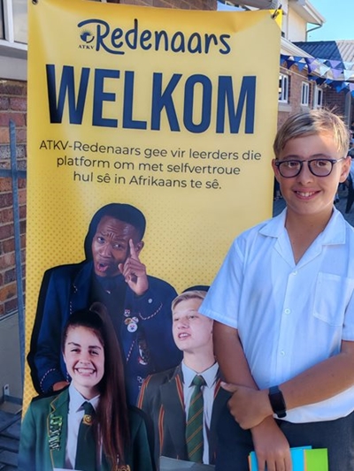 Volkskool verteenwoordig by redenaarskompetisie