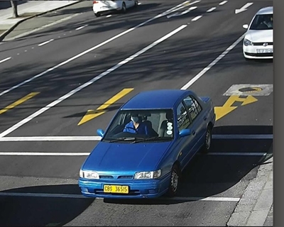 Have you seen this stolen car?