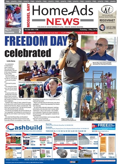 This week's Mossel Bay Home Ads news