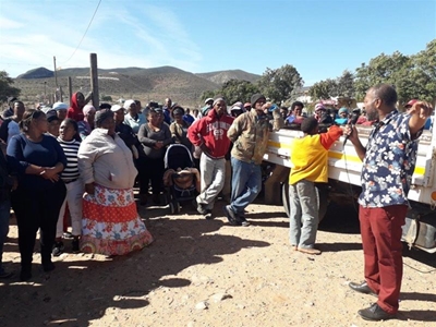 26 jaar laas huise in Dysselsdorp gebou