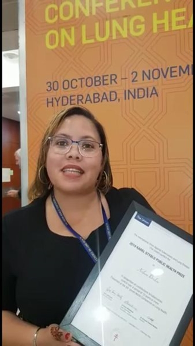 Prestigious award for Noleen Dirkse