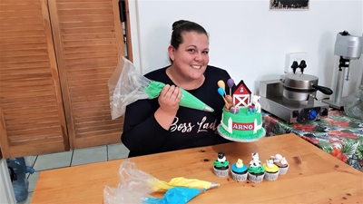 Koekbak bring 'n top titel in haar sak