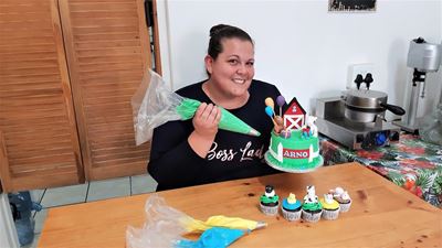 Koekbak bring 'n top titel in haar sak
