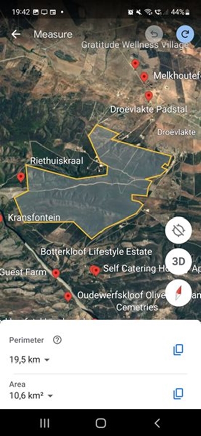 Wildfire Update : Riethuiskraal, Still Bay