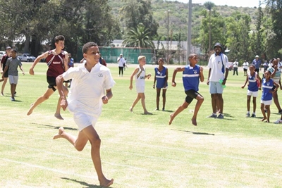 Great school athletics at Botanics