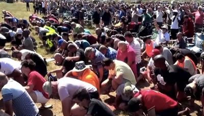 Locals at Mighty Men conference