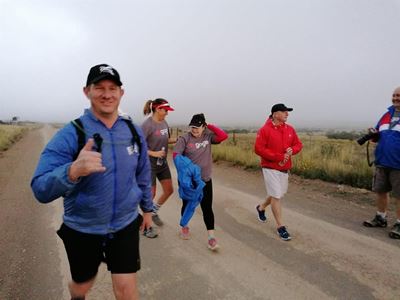 Reën keer nie Hike and Hobble
