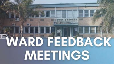Ward feedback meeting:  Residents encouraged to participate