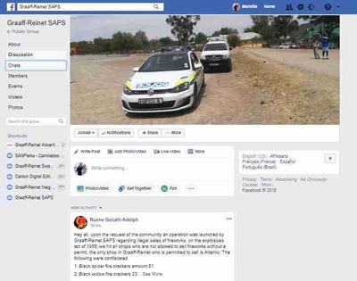 Police launch Facebook group