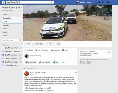 Police launch Facebook group