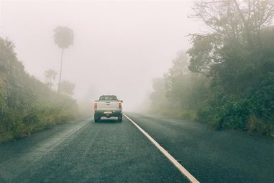 Digte mis belemmer uitsig vir motoriste