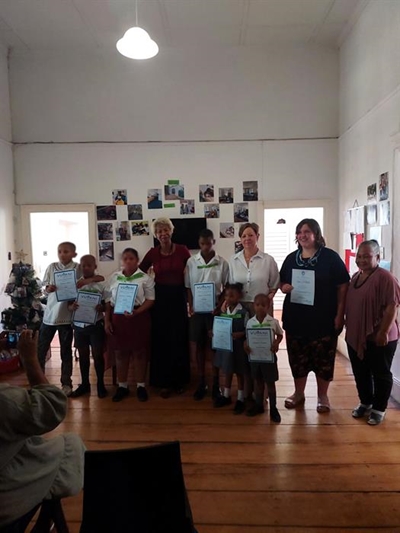 Vuyani hosts prize-giving event