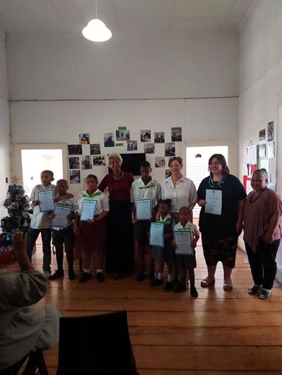 Vuyani hosts prize-giving event