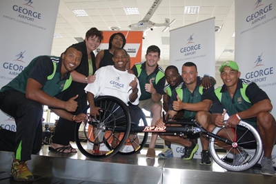 Gerrit elated with racing chair