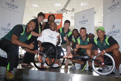 Gerrit elated with racing chair