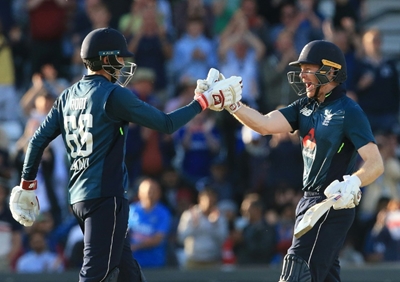 Morgan joy as Root back in the runs - but don't mention the 'mic drop' 