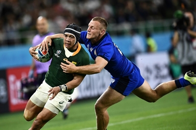 South Africa's Kolbe '80-90 percent' for quarter-final after injury