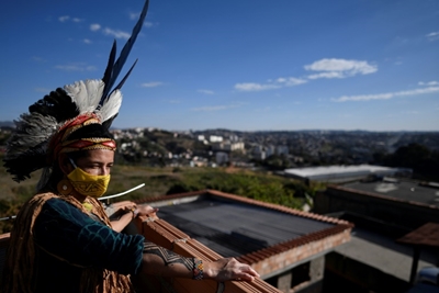 Brazil's displaced indigenous struggle in concrete jungle far from home 