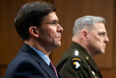 Pentagon sees coronavirus crisis lasting several months