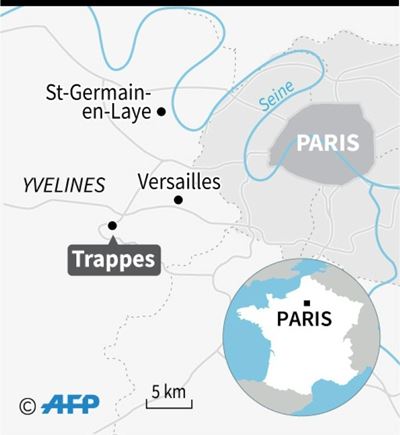 Two killed in knife attack near Paris