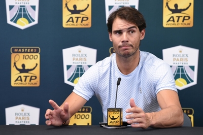 Nadal pulls out of Paris, Djokovic takes world number one spot