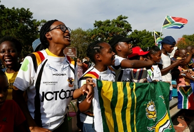 Soweto's rugby women look to Springboks for inspiration