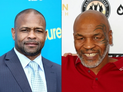 Tyson says 'kid' is under control as he prepares for Roy Jones Jr bout