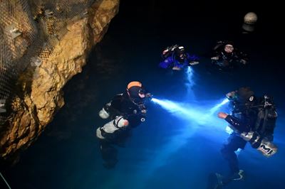 Budapest's underwater wonderland draws divers from far and wide