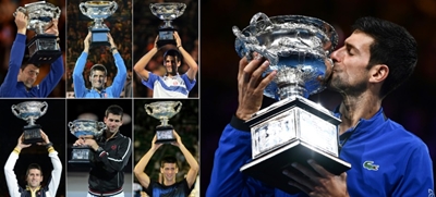 From pain to pleasure: Djokovic's rocky road to magnificent seven